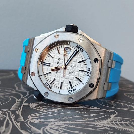 Audemars Piguet | TEMPOMAT | Blue Rubber Strap