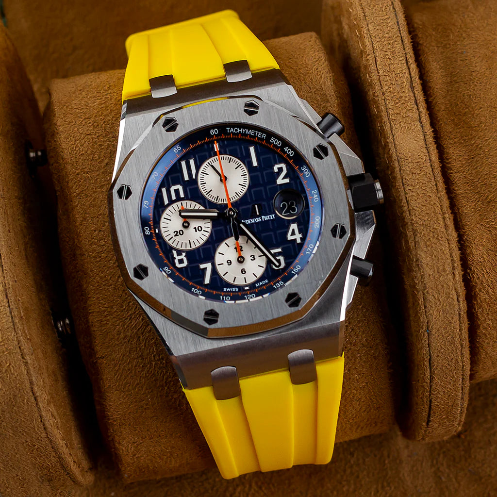 Audemars Piguet | TEMPOMAT | Yellow Rubber Strap