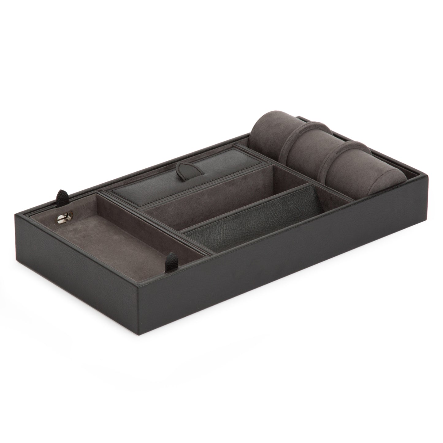 WOLF - Blake Valet Tray With Cuff - Grey