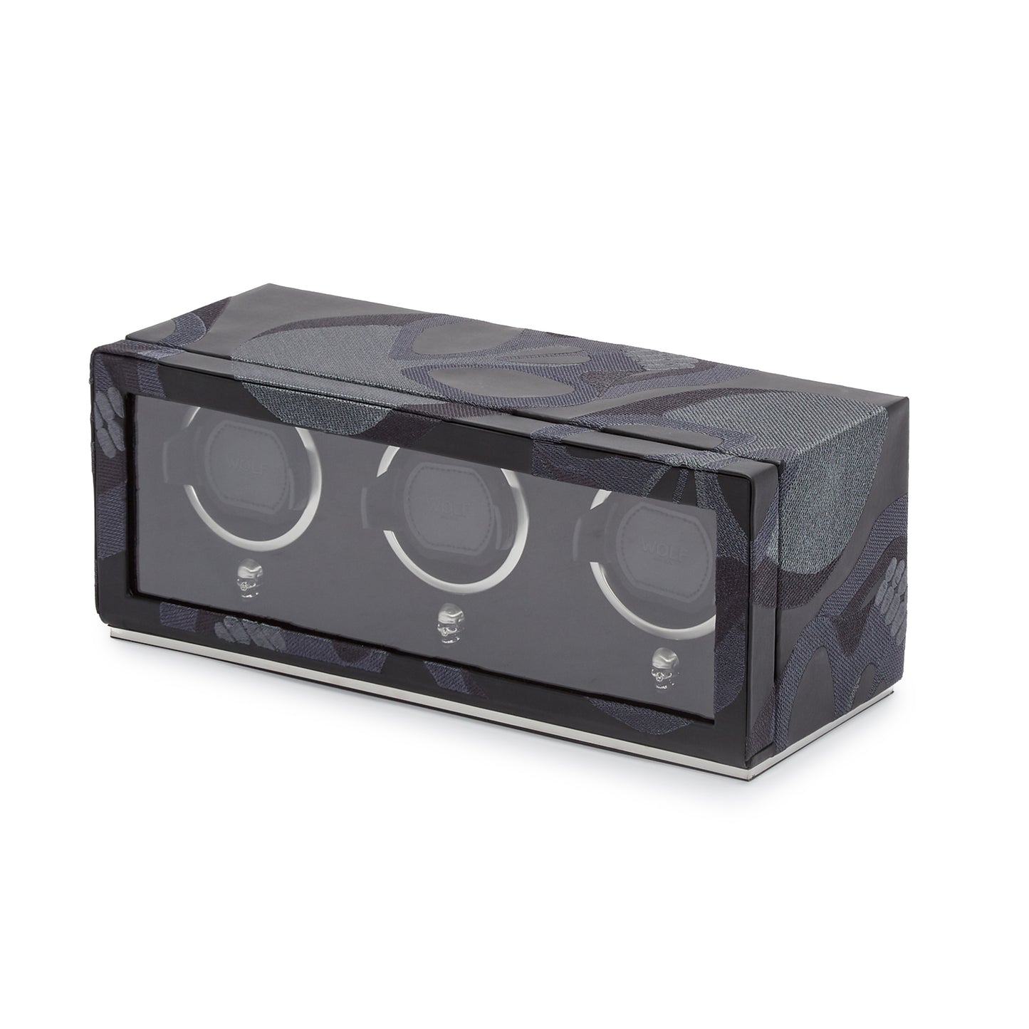 WOLF - Memeto Mori Triple Winder - Black