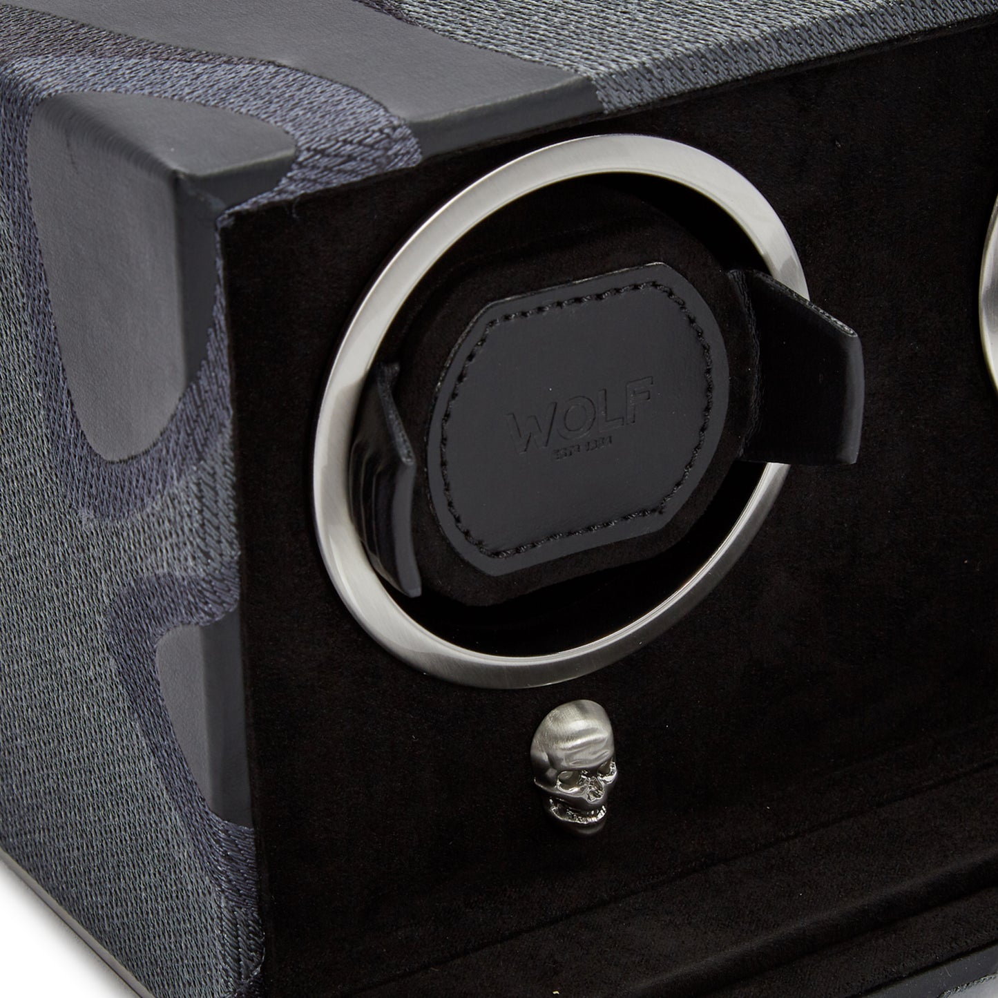 WOLF - Memeto Mori Triple Winder - Black