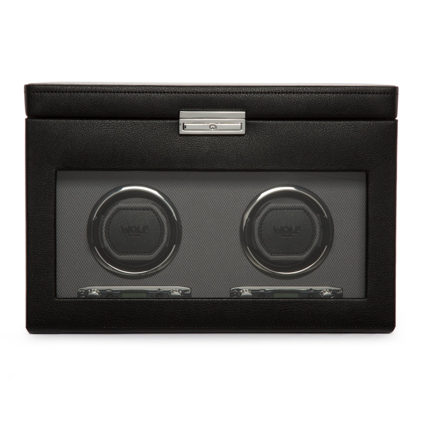 WOLF - Viceroy Double Winder with Storage - Black