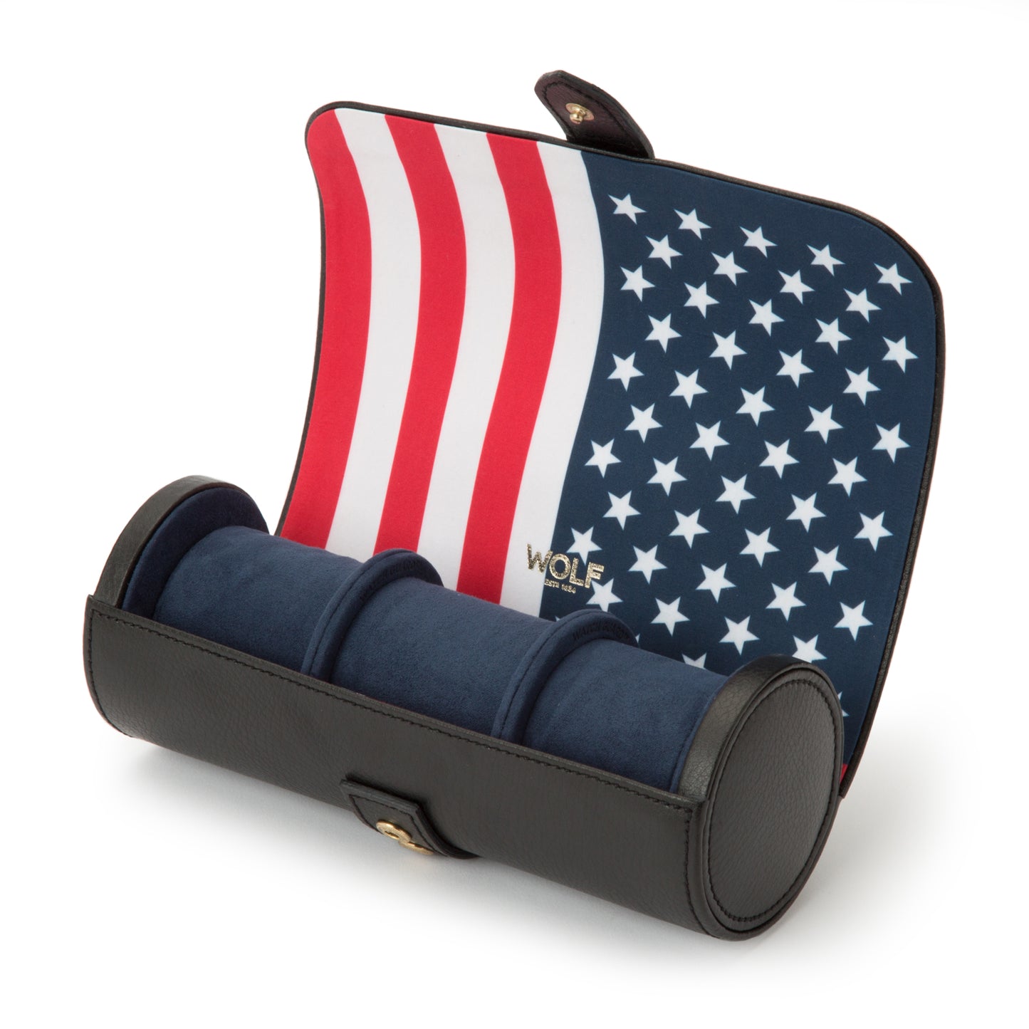 WOLF - Navigator Triple Watch Roll - USA