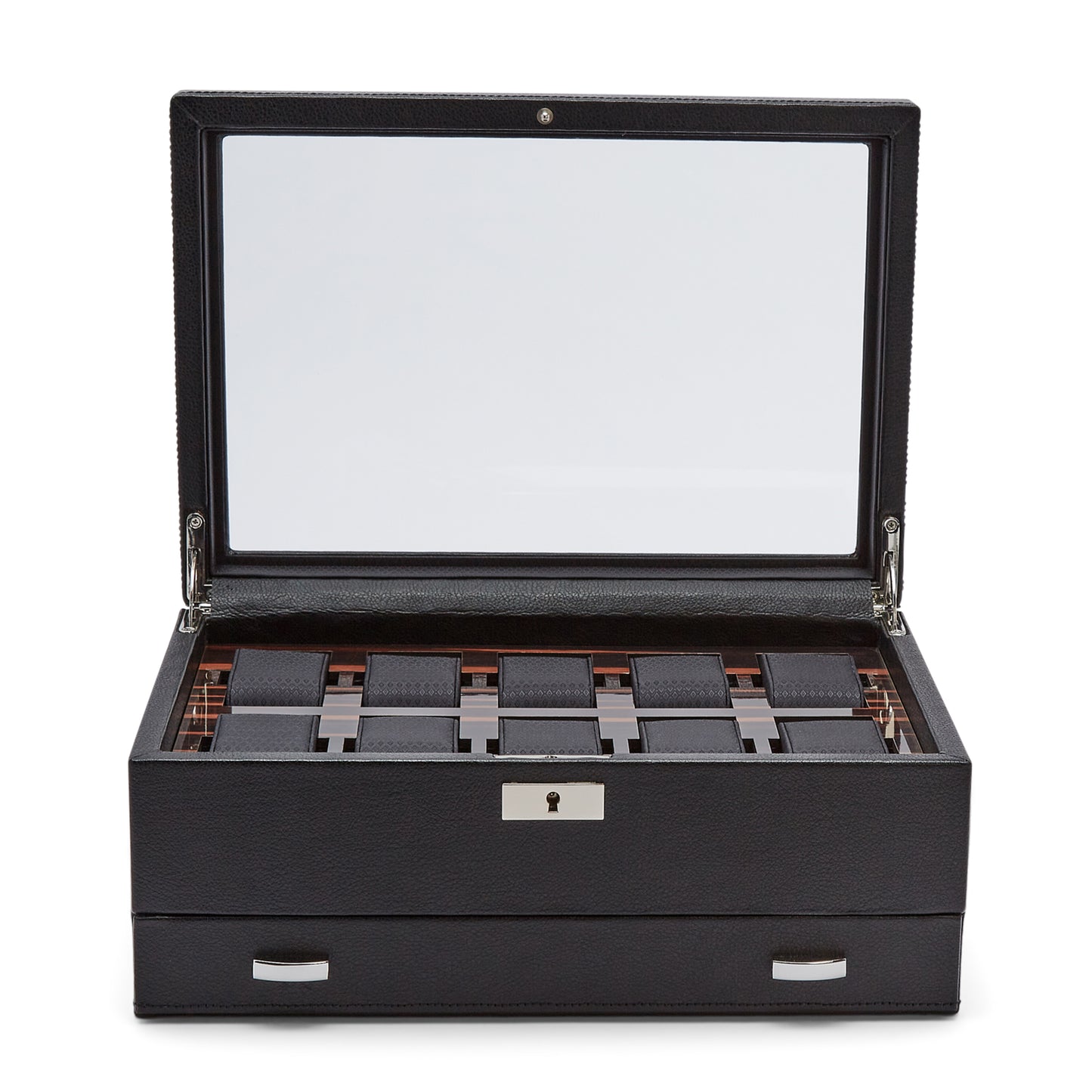 WOLF - Roadster 10 PC Watch Box w/ Drawer