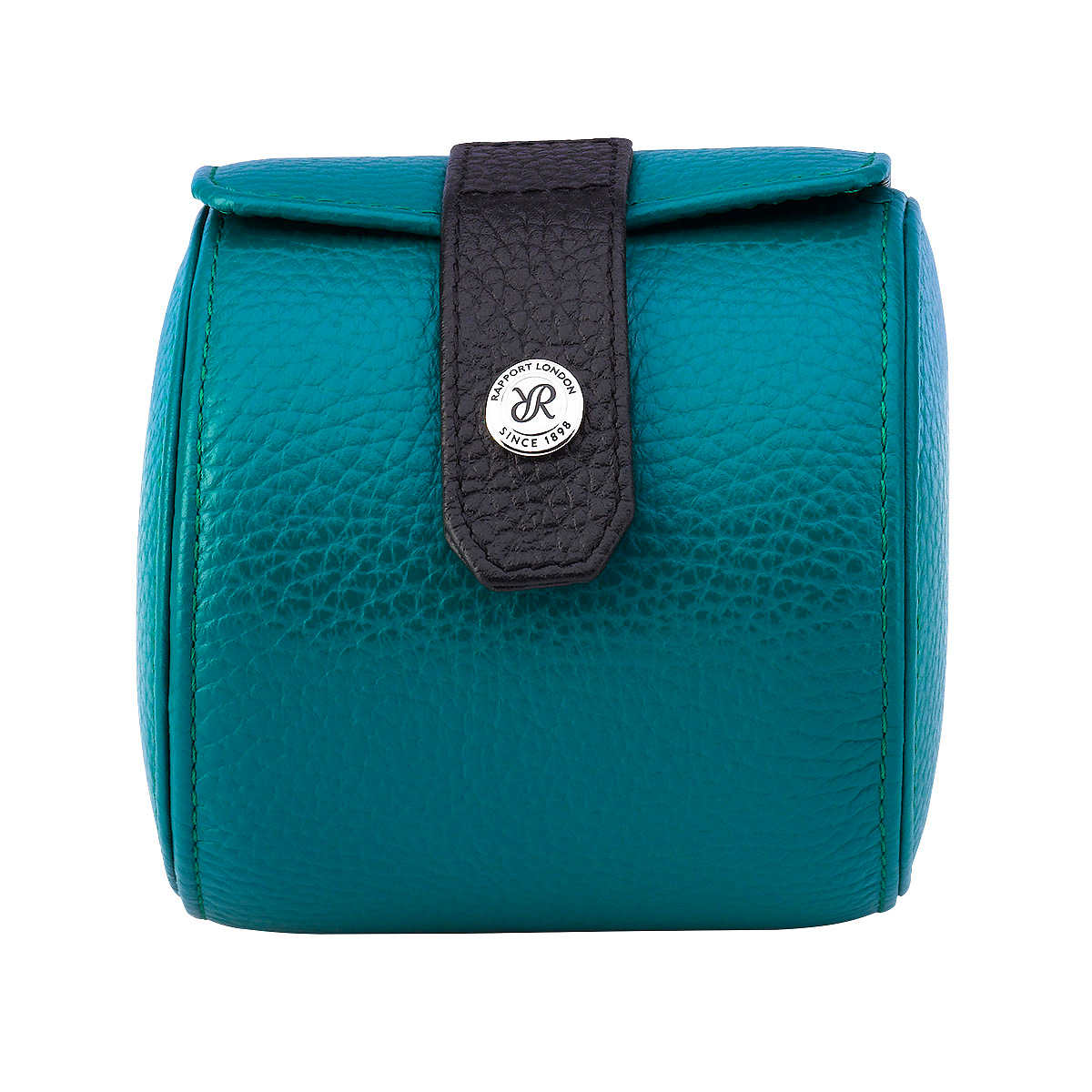 RAPPORT - Cooper Single Watch Roll - Teal & Black