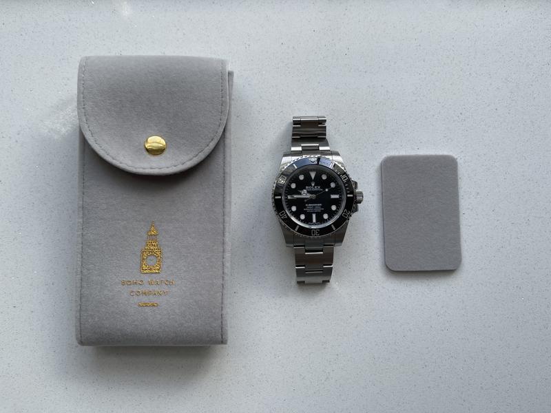 SOHO WATCH CO - Mayfair Blue Watch Travel Pouch