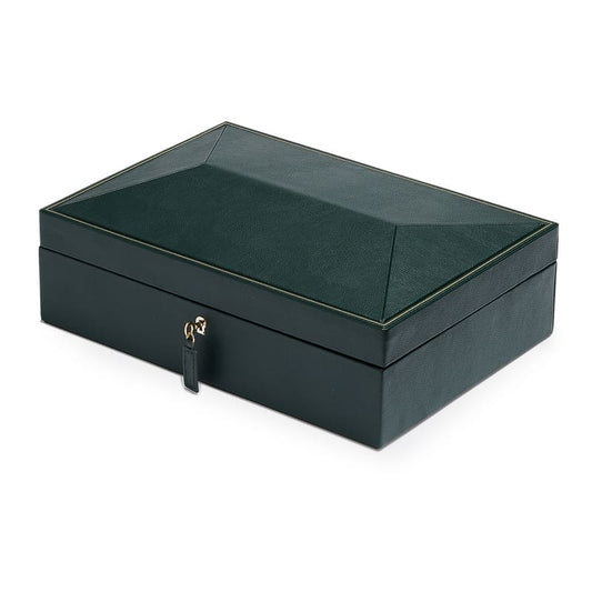 WOLF | British Racing 8 Piece Watch Box | Green