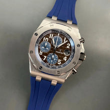 Load image into Gallery viewer, Audemars Piguet | TEMPOMAT | Navy Rubber Strap
