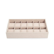 Load image into Gallery viewer, WOLF  -  Vault 12pc Watch Tray Insert - Beige
