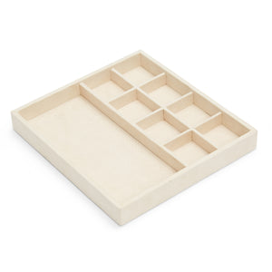 WOLF  -  Vault Half Insert - Earring Multi Compartment - Beige