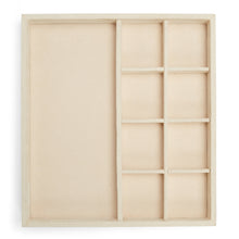 Load image into Gallery viewer, WOLF  -  Vault Half Insert - Earring Multi Compartment - Beige
