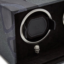 Load image into Gallery viewer, WOLF  -  Memeto Mori Triple Winder - Black

