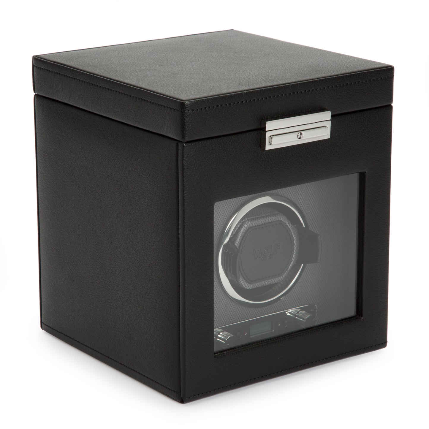 WOLF  -  Viceroy Single Winder with Storage - Black