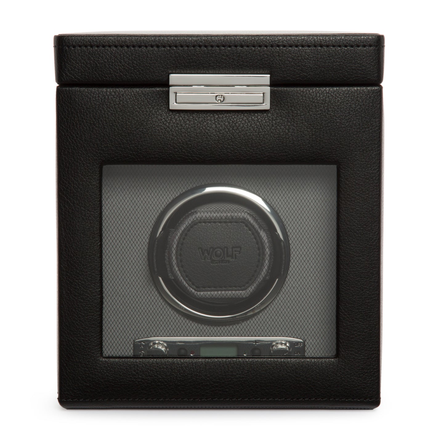 WOLF  -  Viceroy Single Winder with Storage - Black