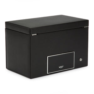 WOLF  -  Viceroy Double Winder with Storage - Black