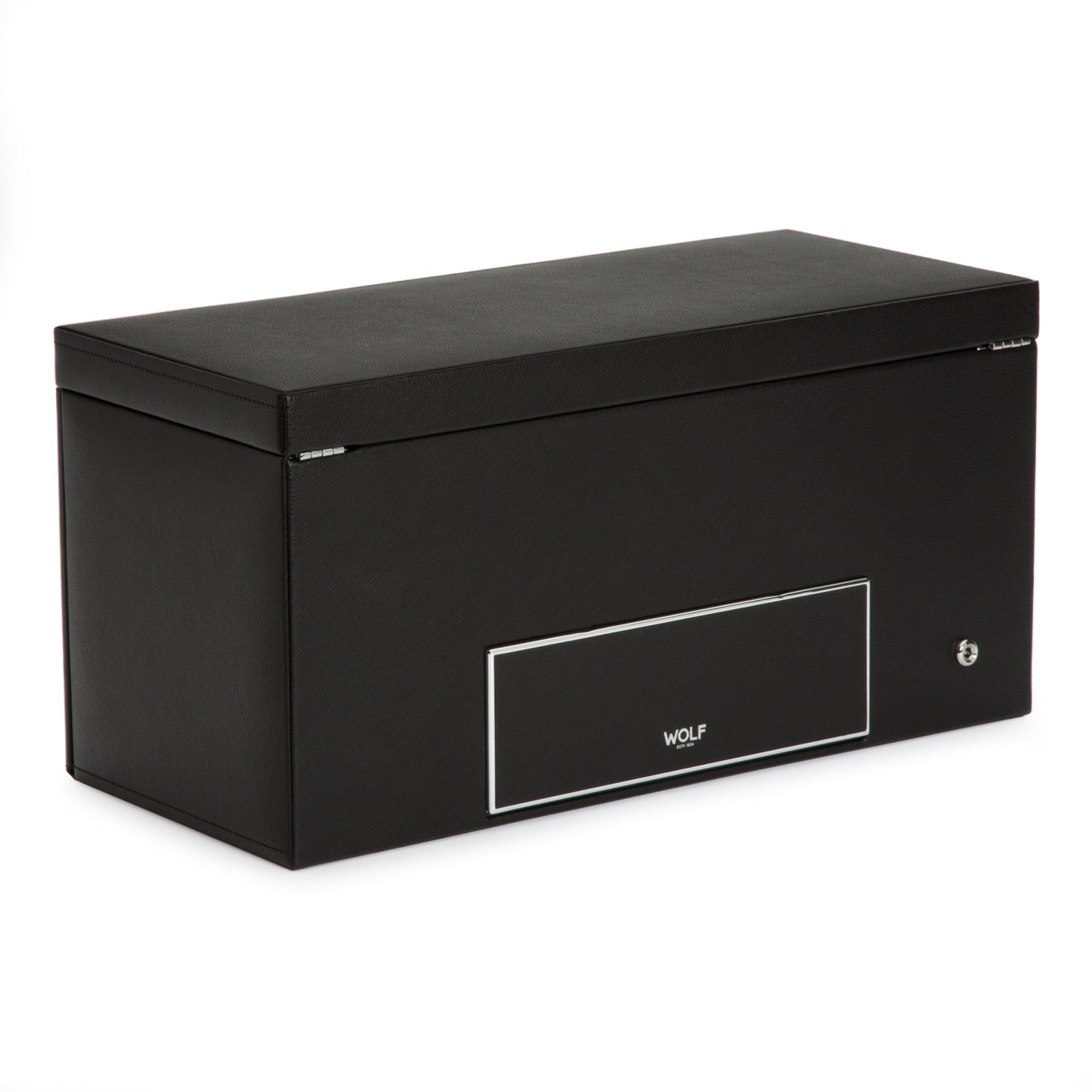 WOLF  -  Viceroy Triple Winder with Storage - Black