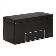 Load image into Gallery viewer, WOLF  -  Viceroy Triple Winder with Storage - Black
