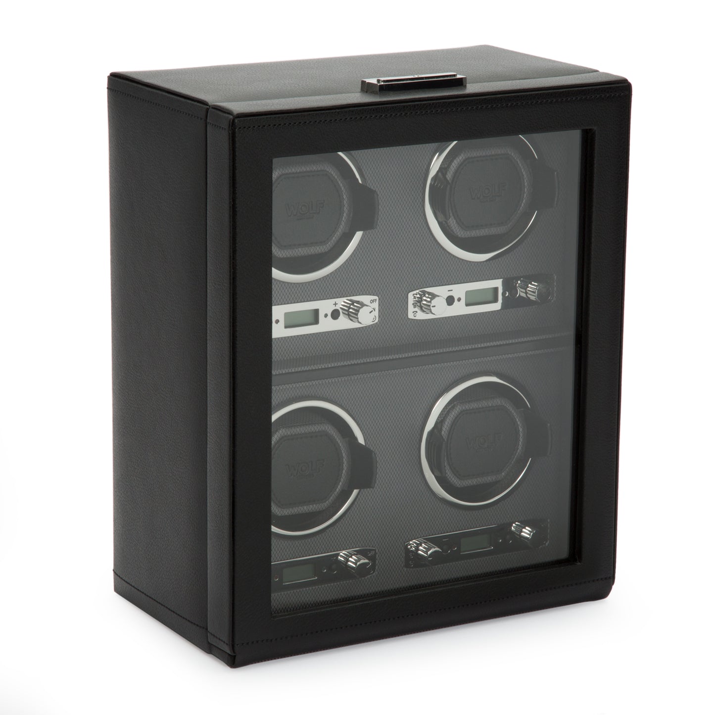 WOLF  - Viceroy 4 Piece Winder - Black