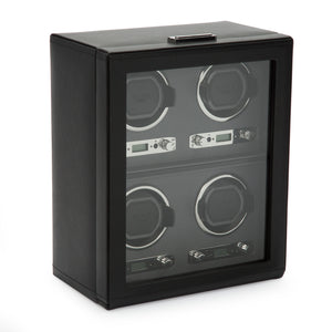 WOLF  - Viceroy 4 Piece Winder - Black