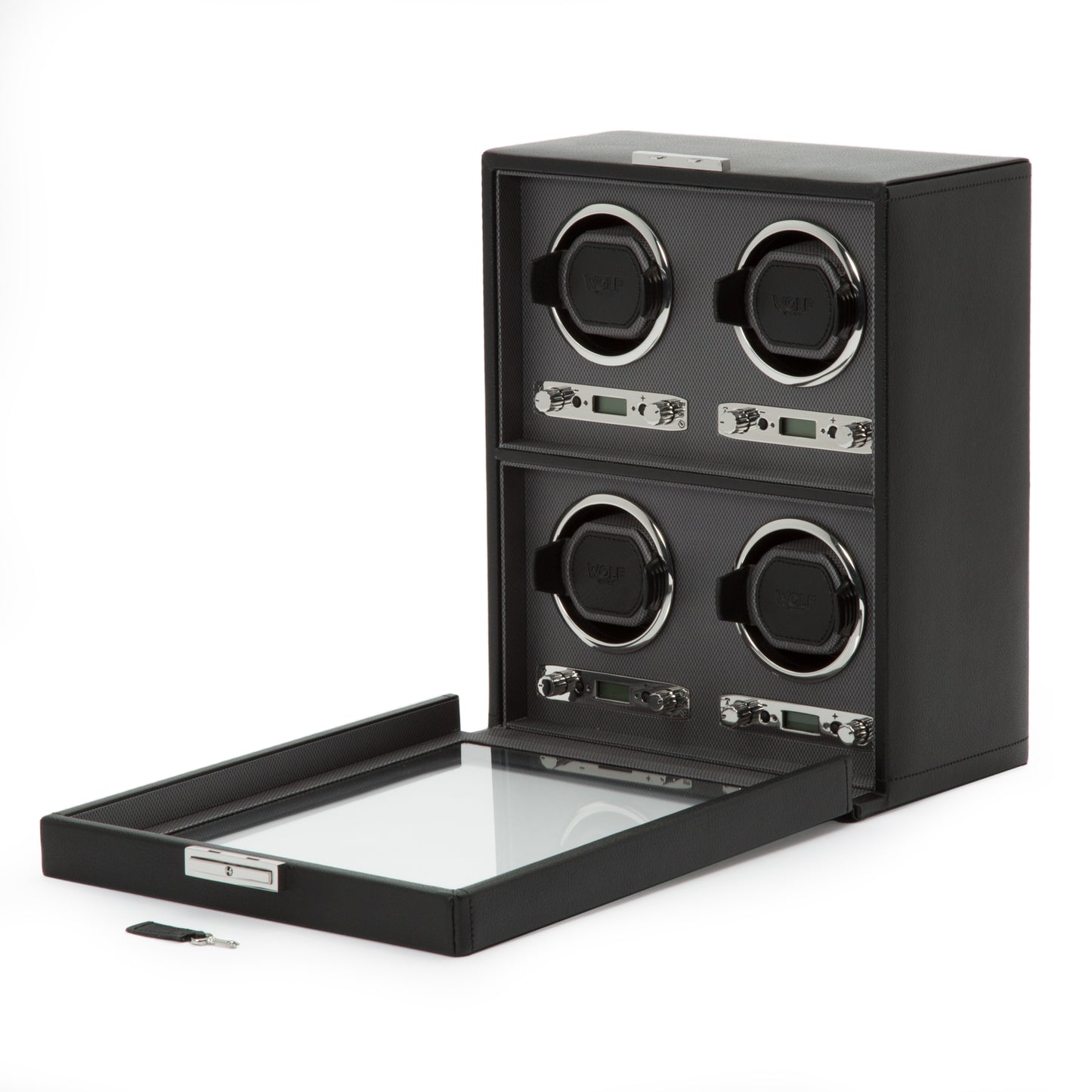 WOLF  - Viceroy 4 Piece Winder - Black