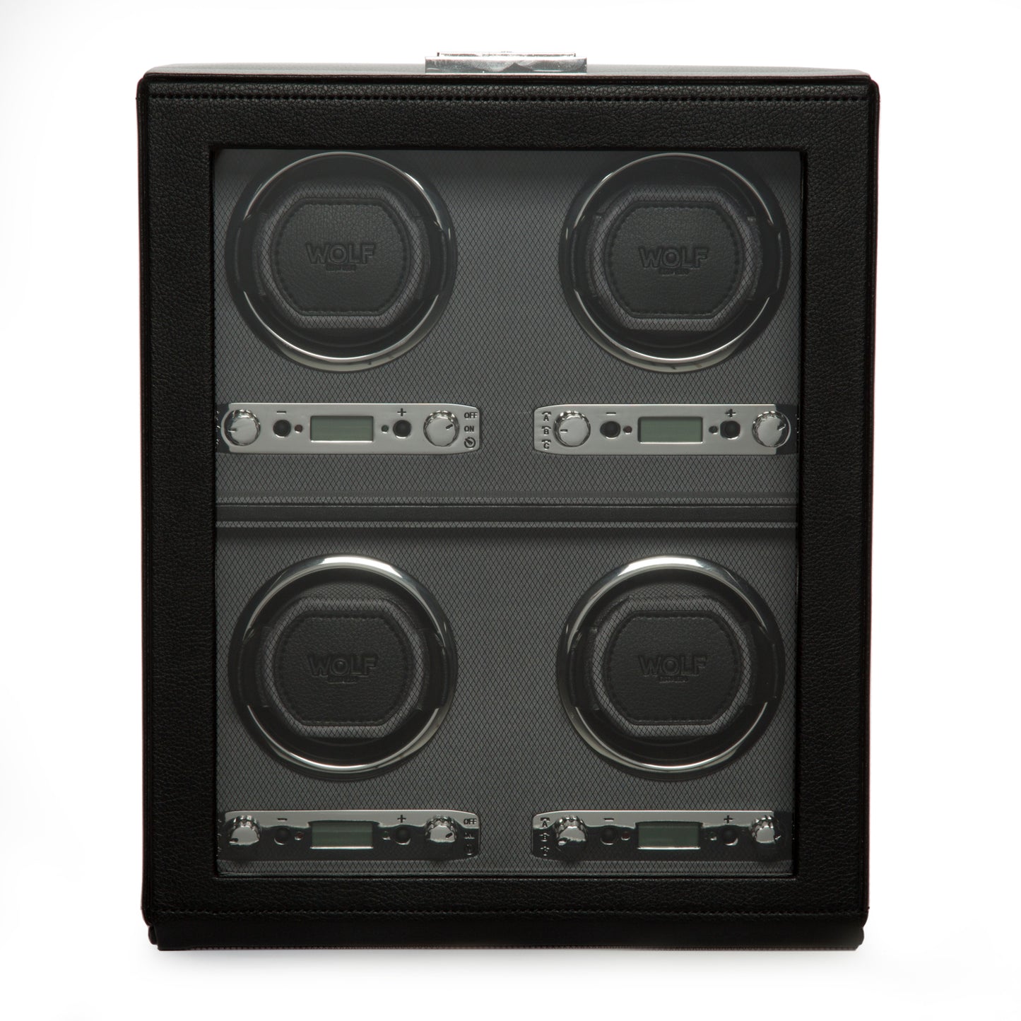 WOLF  - Viceroy 4 Piece Winder - Black
