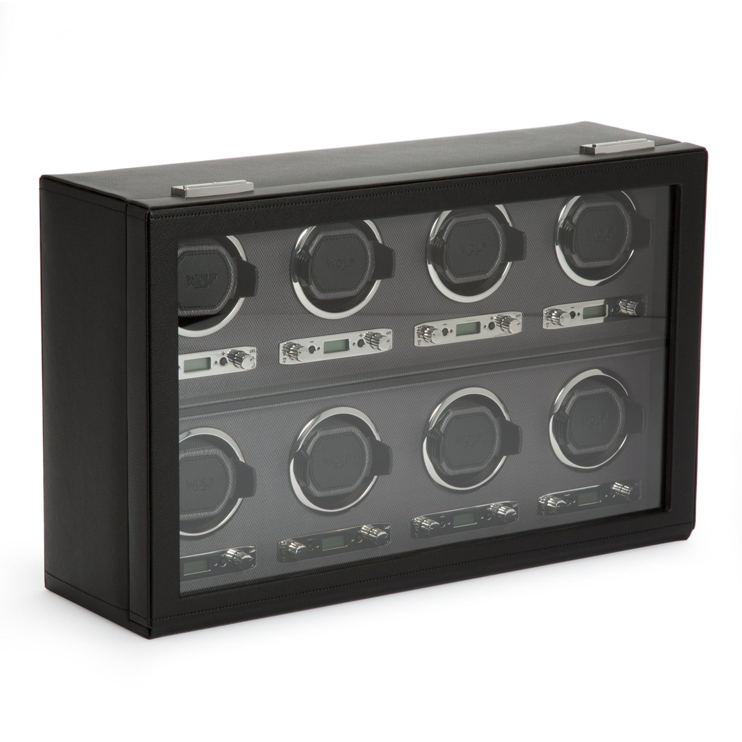 WOLF  -  Viceroy 8 Piece Winder - Black