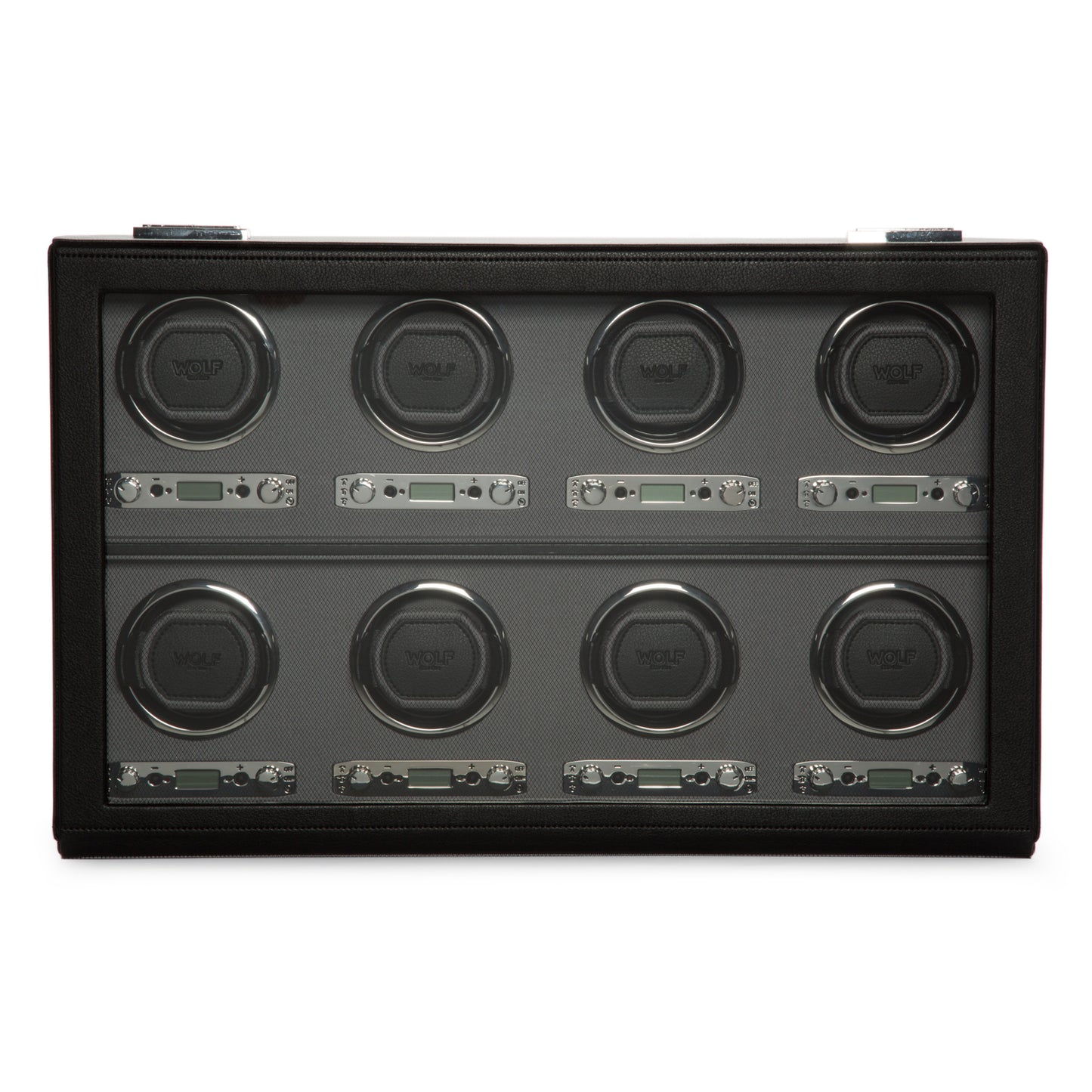 WOLF  -  Viceroy 8 Piece Winder - Black