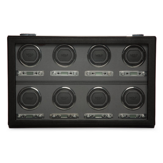 WOLF  -  Viceroy 8 Piece Winder - Black