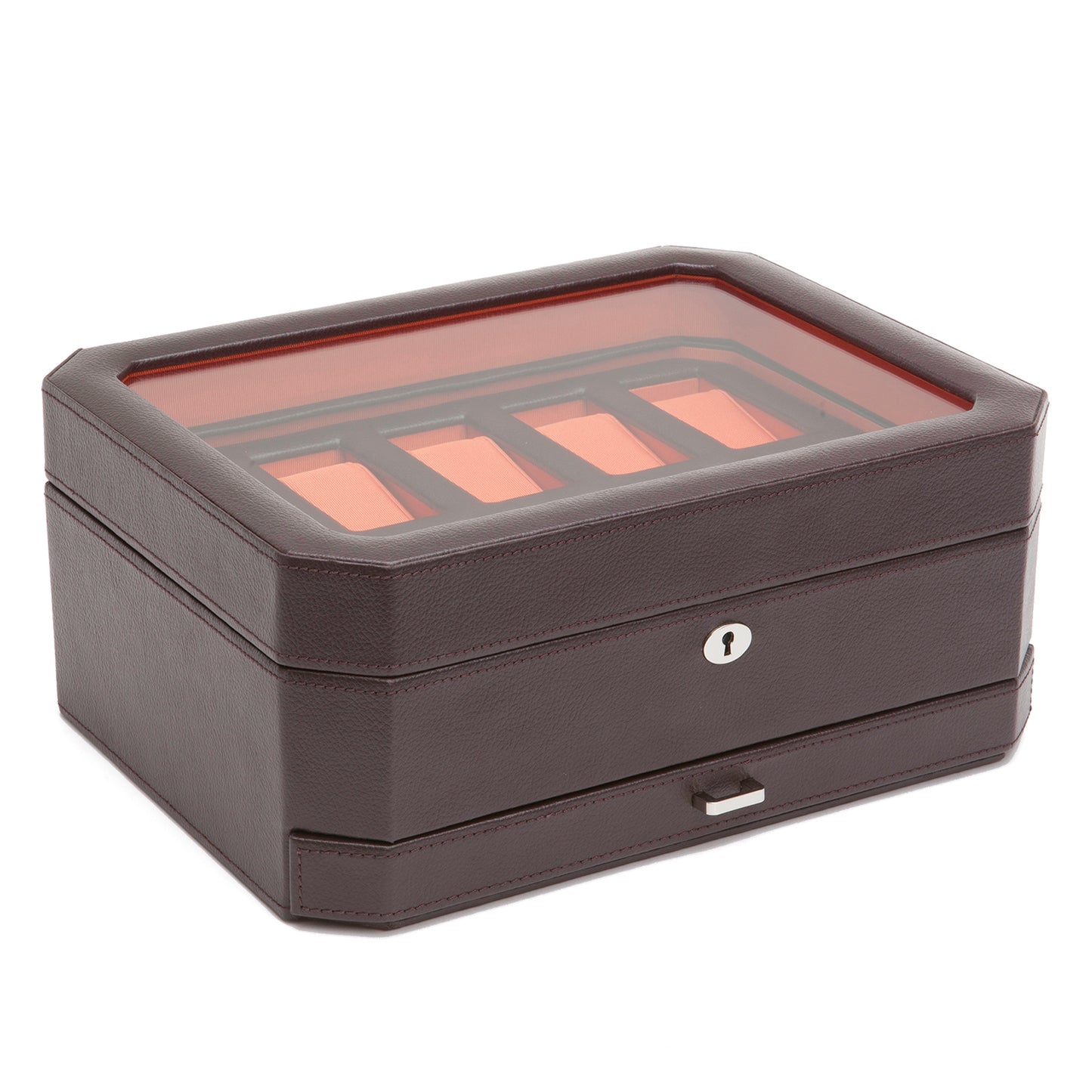 WOLF  -  Windsor 10 Piece Watch Box with Drawer