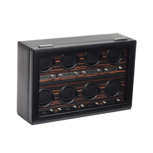 WOLF  -  Roadster 8 Piece Winder - Black