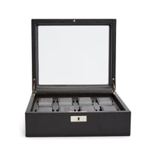 Load image into Gallery viewer, WOLF  -  Viceroy 8 PC Watch Box - Black
