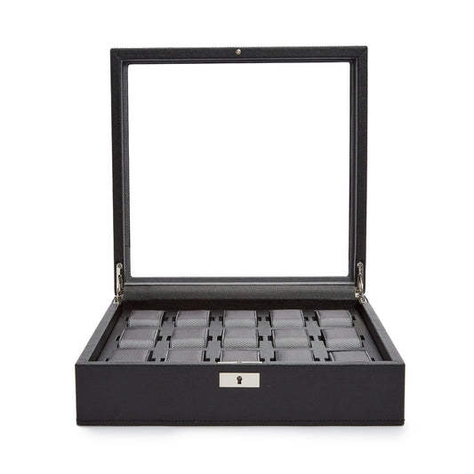 WOLF  -  Viceroy 15 PC Watch Box - Black
