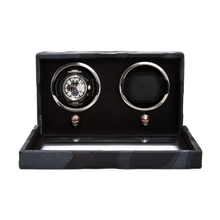 Load image into Gallery viewer, WOLF  -  Memento Mori Double Cub Watch Winder
