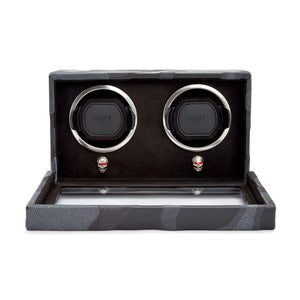 WOLF  -  Memento Mori Double Cub Watch Winder