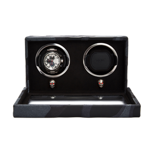 WOLF  -  Memento Mori Double Cub Watch Winder