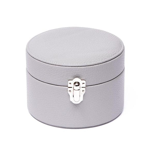 RAPPORT  -  Grey Round Jewellery Box