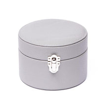 Load image into Gallery viewer, RAPPORT  -  Grey Round Jewellery Box

