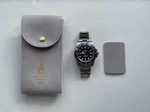 SOHO WATCH CO  -  Notting Hill Grey Watch Travel Pouch