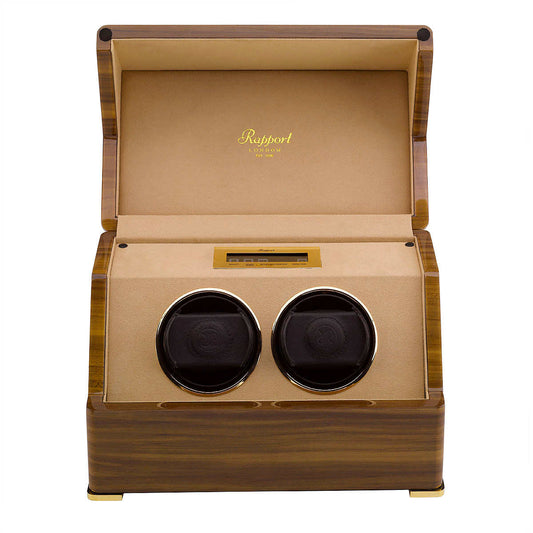 RAPPORT  -  Perpetua III Duo Watch Winder