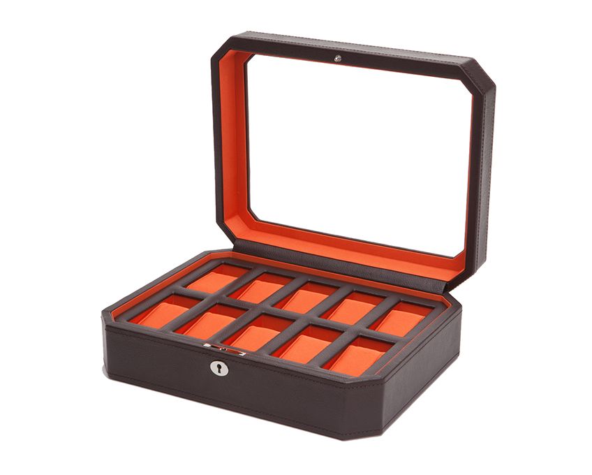 WOLF  -  Windsor 10 Piece Watch Box