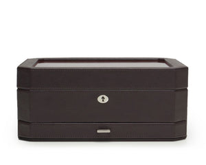 WOLF  -  Windsor 10 Piece Watch Box with Drawer