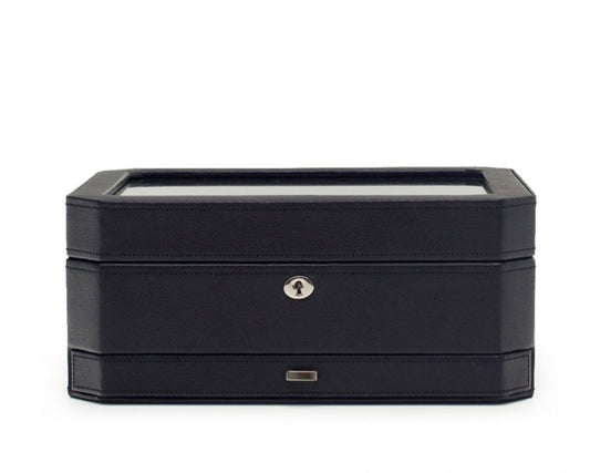 WOLF  -  Windsor 10 Piece Watch Box with Drawer
