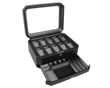 Load image into Gallery viewer, WOLF  -  Windsor 10 Piece Watch Box with Drawer

