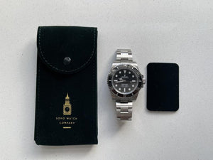 SOHO WATCH CO  -  Notting Hill Grey Watch Travel Pouch