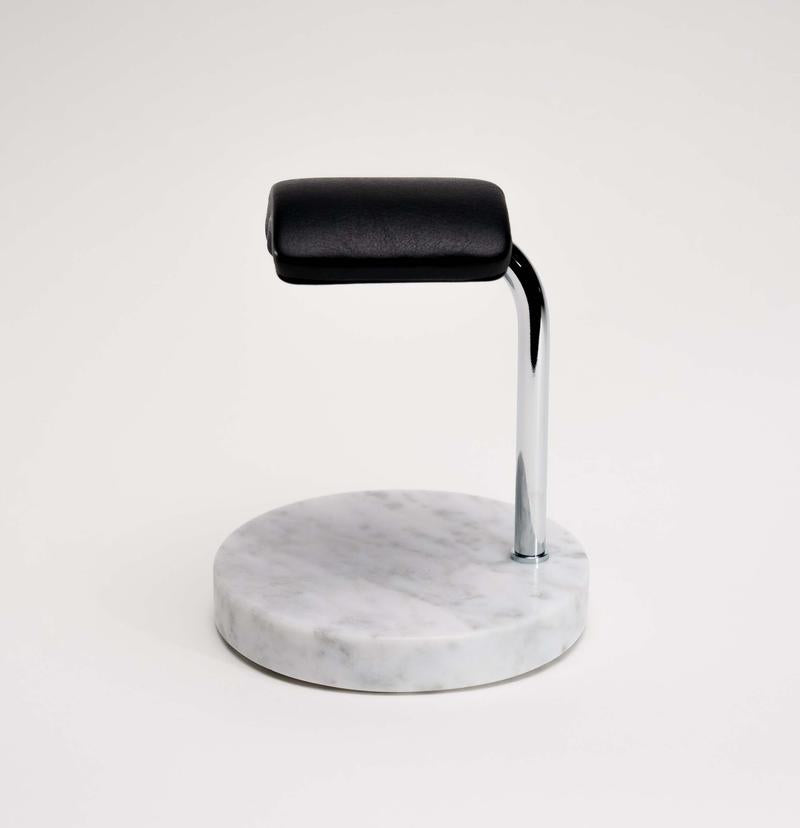 SOHO WATCH CO - Bianco Carrara Marble Chrome