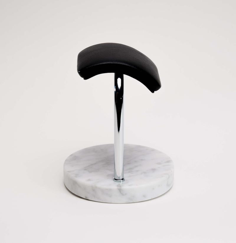 SOHO WATCH CO - Bianco Carrara Marble Chrome