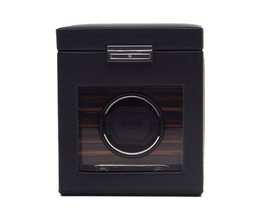 WOLF  -  Roadster Single Winder with Storage - Black